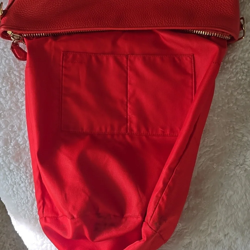 Coach EUC Large Duffle Bucket SAC  Pebbled LEATHER Ex LARGE - Picture 15 of 17